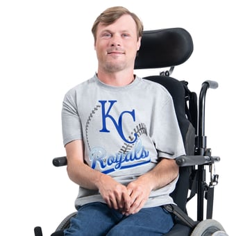 Men's G-III Sports by Carl Banks  Gray Kansas City Royals Adaptive Shadow Pitch T-Shirt
