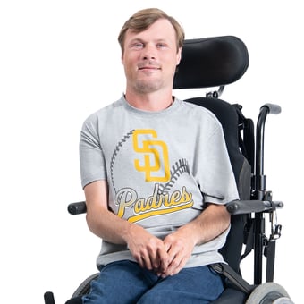 Men's G-III Sports by Carl Banks  Gray San Diego Padres Adaptive Shadow Pitch T-Shirt