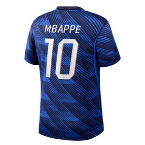 Maillot France Nike FFF Domicile Stadium 26 avec flocage Mbappe 10, vue 4