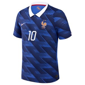 Maillot France Nike FFF Domicile Match Aero-Fit 26 avec flocage Mbappe 10, vue 3