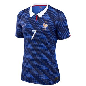 Maillot France Nike FFF Domicile Match Aero-Fit 26 - Femme avec flocage Dembele 7, vue 3