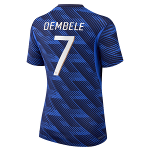Maillot France Nike FFF Domicile Match Aero-Fit 26 - Femme avec flocage Dembele 7, vue 4