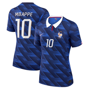 Maillot France Nike FFF Domicile Match Aero-Fit 26 - Femme avec flocage Mbappe 10, vue 2