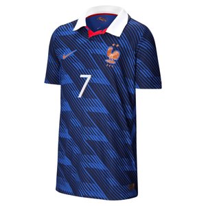 Maillot France Nike FFF Domicile Match Aero-Fit 26 - Enfant avec flocage Dembele 7, vue 3