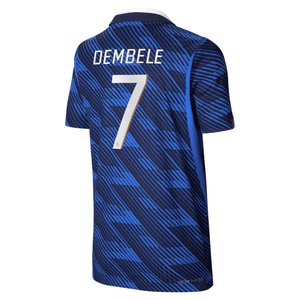 Maillot France Nike FFF Domicile Match Aero-Fit 26 - Enfant avec flocage Dembele 7, vue 4