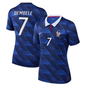 Maillot France Nike FFF Domicile Stadium 26 - Femme avec flocage Dembele 7, vue 2