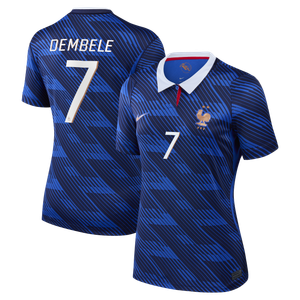 Maillot France Nike FFF Domicile Stadium 26 - Femme avec flocage Dembele 7, vue 1