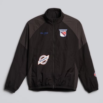Men's lululemon Black New York Rangers Nylon Track Jacket