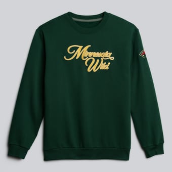 Men's lululemon Alouette Minnesota Wild Steady State Crew Sweatshirt