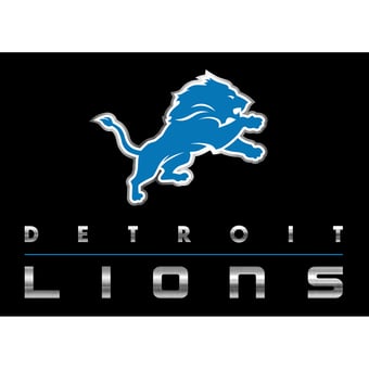 Imperial Detroit Lions 3'10'' x 5'4'' Chrome Rug
