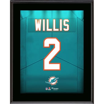 Malik Willis Miami Dolphins 10.5" x 13" Jersey Number Sublimated Player Plaque