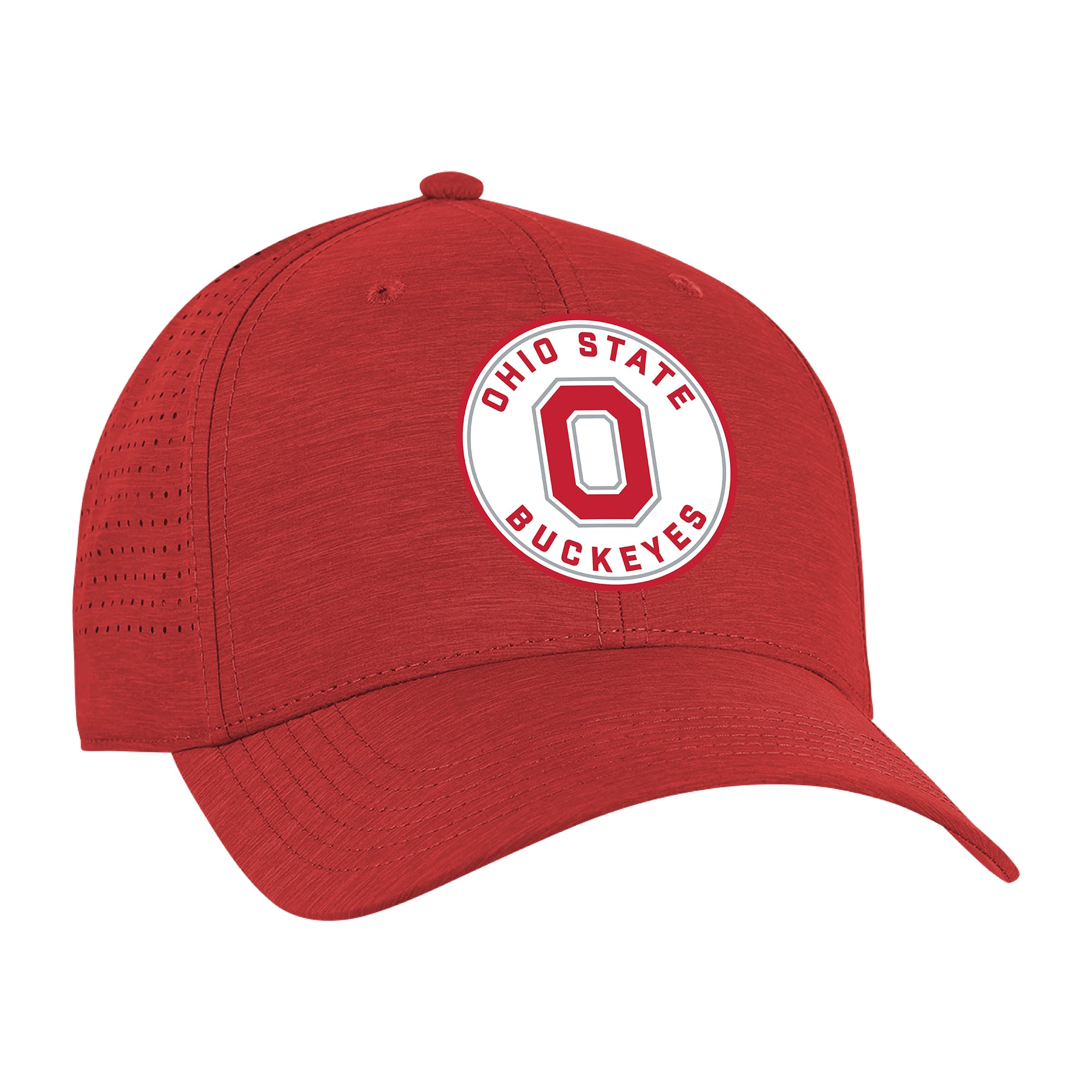 Unisex Ahead  Scarlet Ohio State Buckeyes Brezo Adjustable Hat