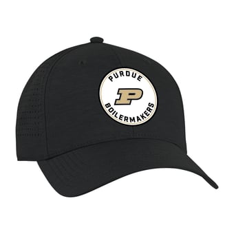 Unisex Ahead  Black Purdue Boilermakers Brezo Adjustable Hat