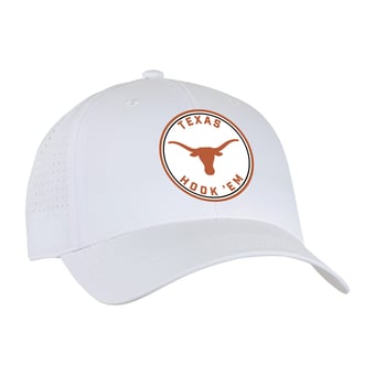 Unisex Ahead  White Texas Longhorns Brezo Adjustable Hat