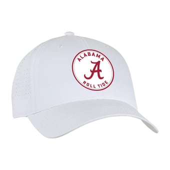 Unisex Ahead  White Alabama Crimson Tide Brezo Adjustable Hat