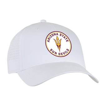 Unisex Ahead  White Arizona State Sun Devils Brezo Adjustable Hat