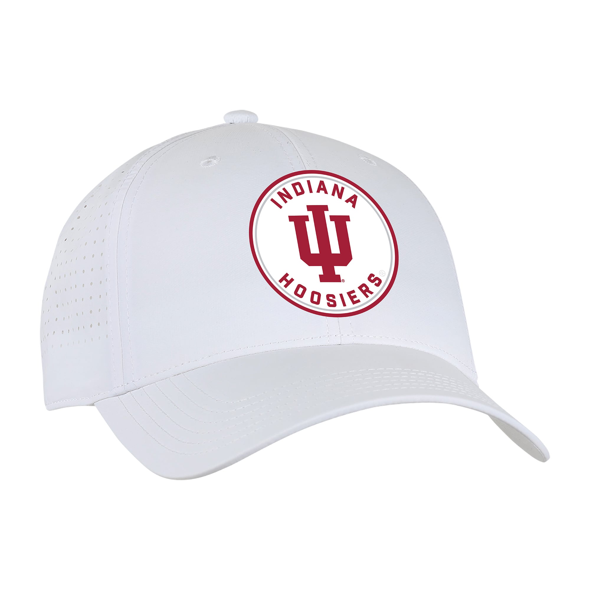 Unisex Ahead  White Indiana Hoosiers Brezo Adjustable Hat