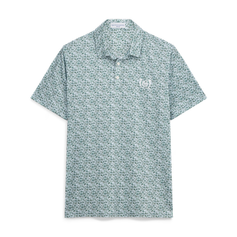 Men's Smith & Quinn  Green Kentucky Derby Teddy Polo
