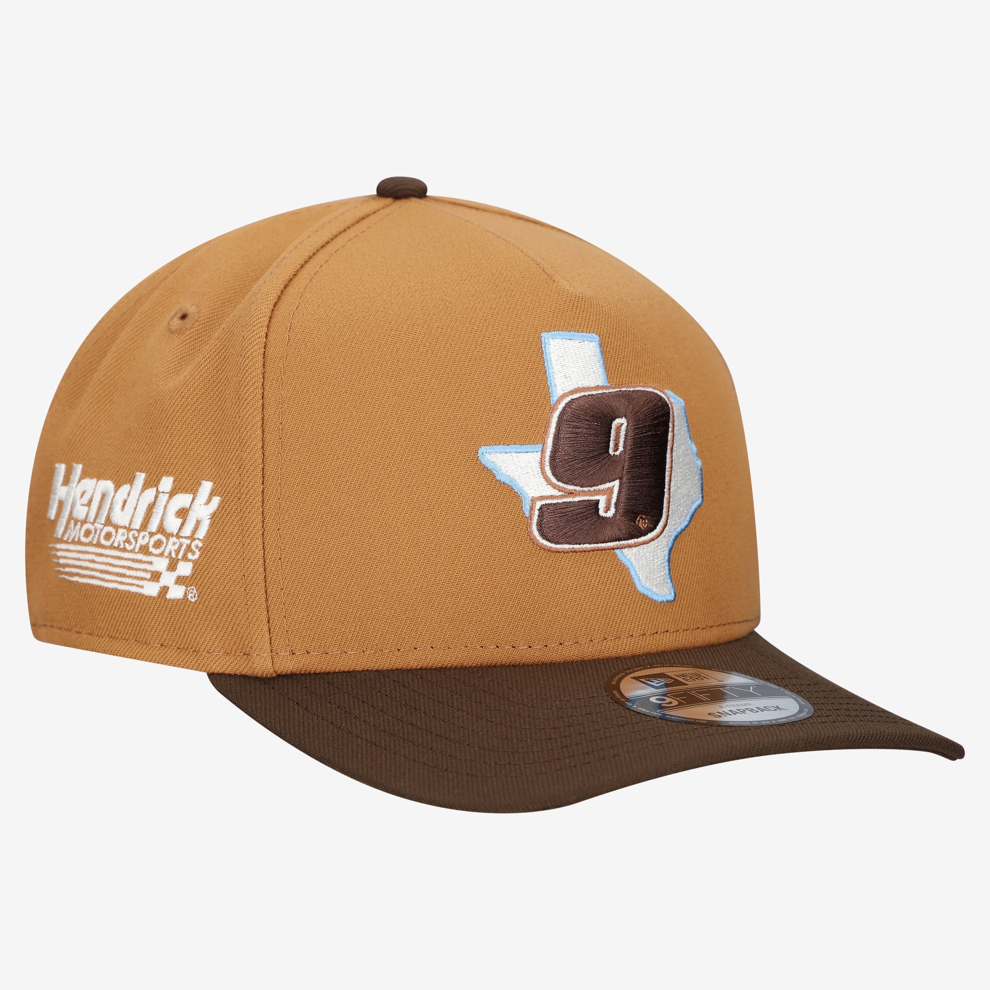 Men’s New Era Brown Chase Elliott A-Frame 9FIFTY Snapback Hat Men’s New Era Brown Chase Elliott A-Frame 9FIFTY Snapback Hat