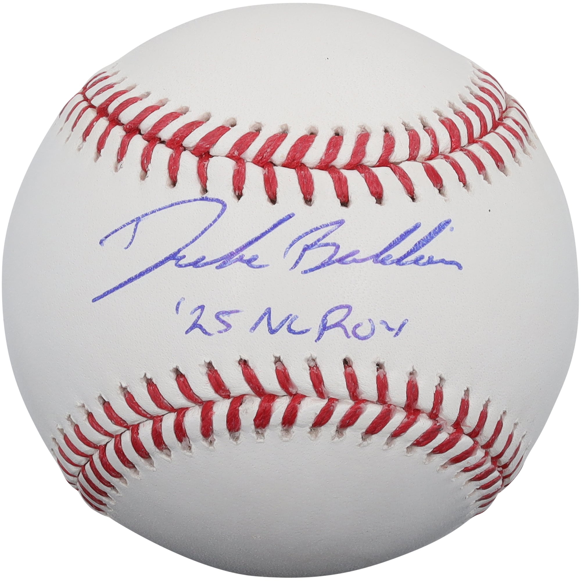 Drake Baldwin Atlanta Braves Autographed Baseball with "25 NL ROY" Inscription