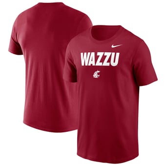 Men's Nike Crimson Washington State Cougars  Practice T-Shirt