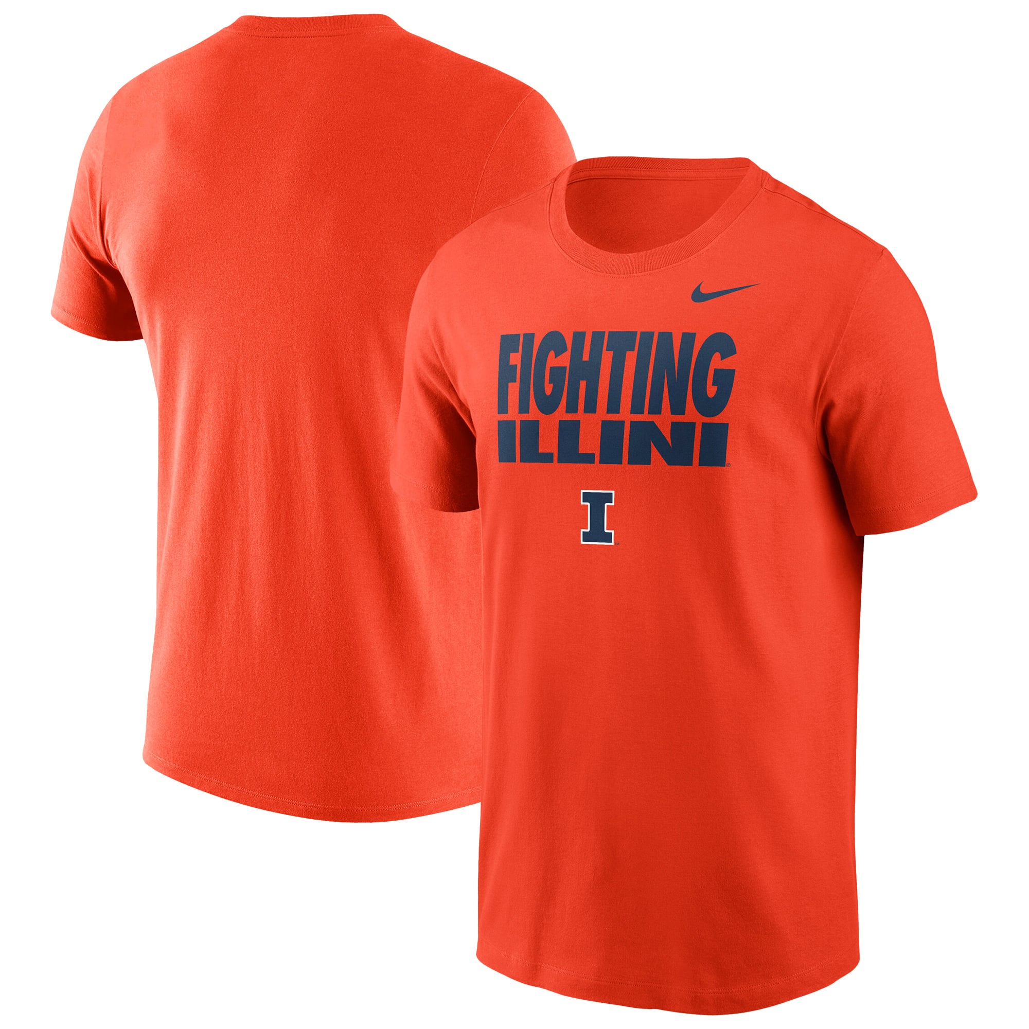 Men's Nike Orange Illinois Fighting Illini  Practice Dri-FIT T-Shirt