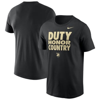 Men's Nike Black Army Black Knights  Practice Dri-FIT T-Shirt
