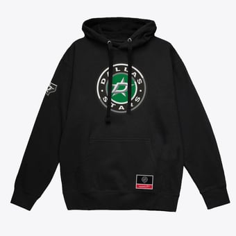 Men's Mitchell & Ness Black Dallas Stars Team Up Hoodie