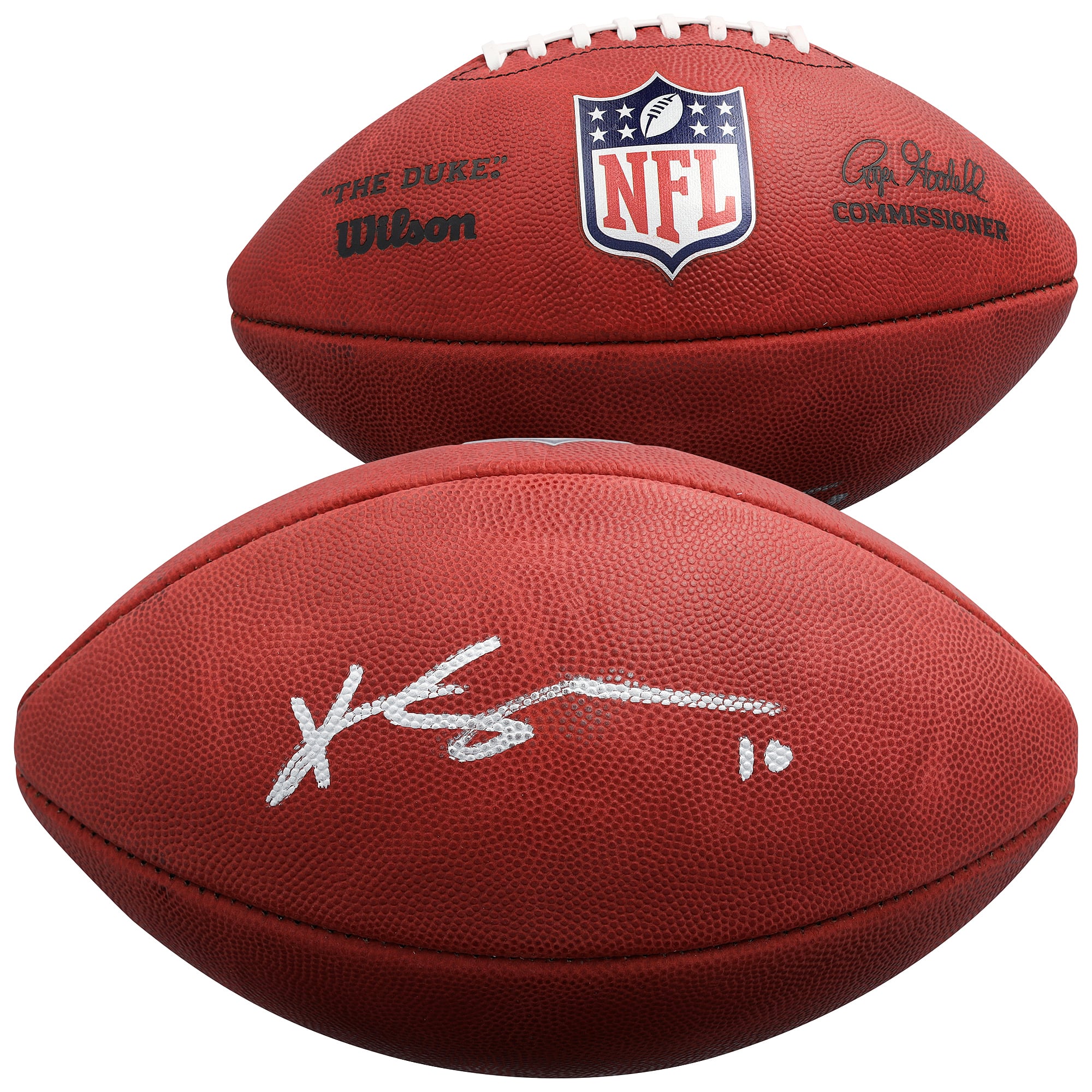 Khalil Shakir Buffalo Bills Autographed Duke Full Color Football