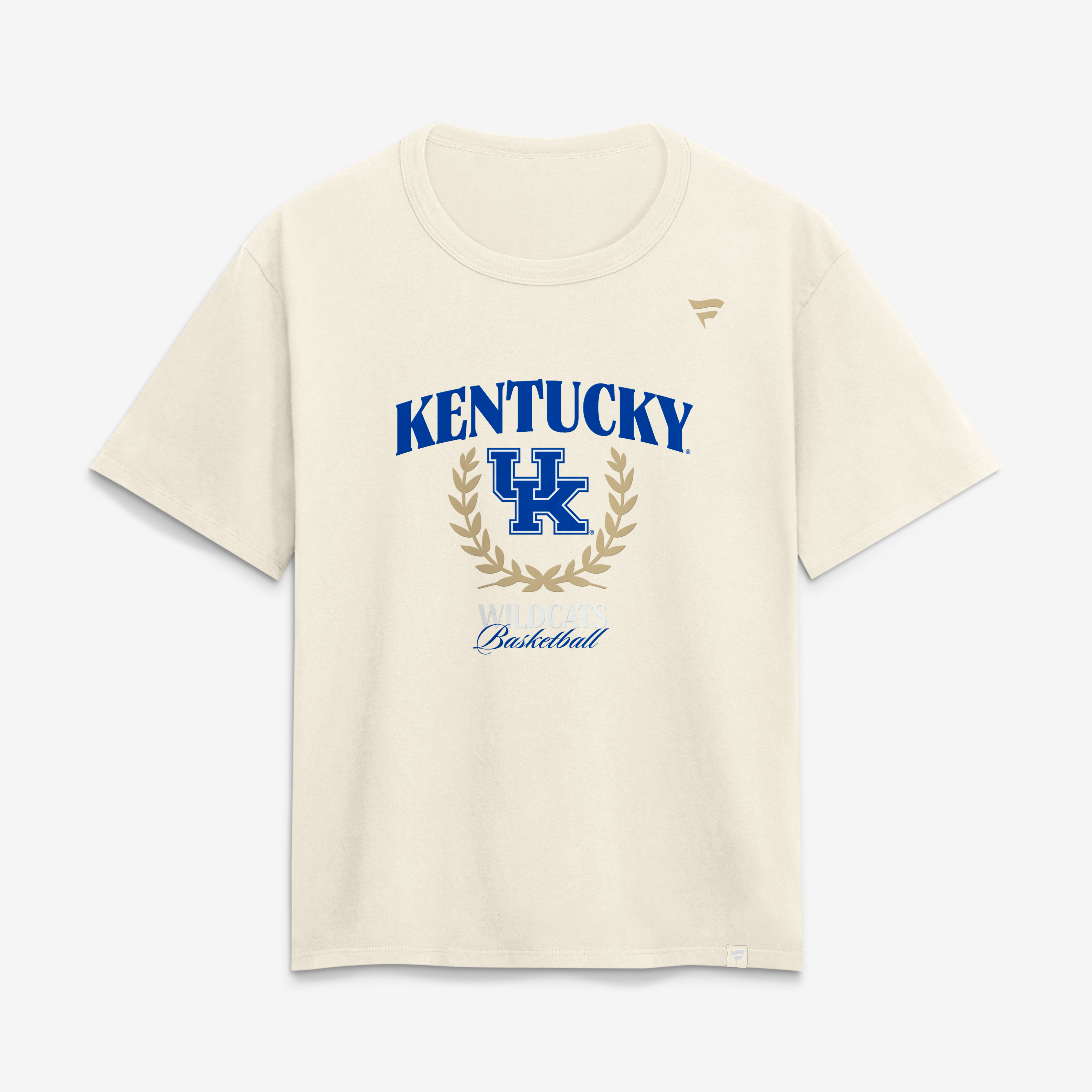 Women's  Cream Kentucky Wildcats Graphic T-Shirt