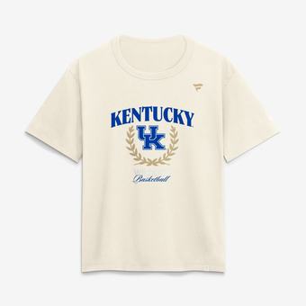 Women's  Cream Kentucky Wildcats Graphic T-Shirt