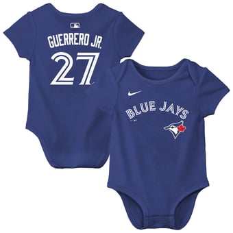 Newborn & Infant Nike Vladimir Guerrero Jr. Royal Toronto Blue Jays Name & Number Bodysuit
