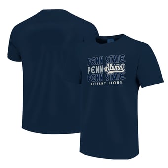 Men's  Navy Penn State Nittany Lions Alumni Script Overlay T-Shirt