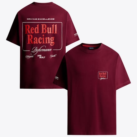Oracle Red Bull Racing Pepe Jeans Performance T-Shirt - Burgundy