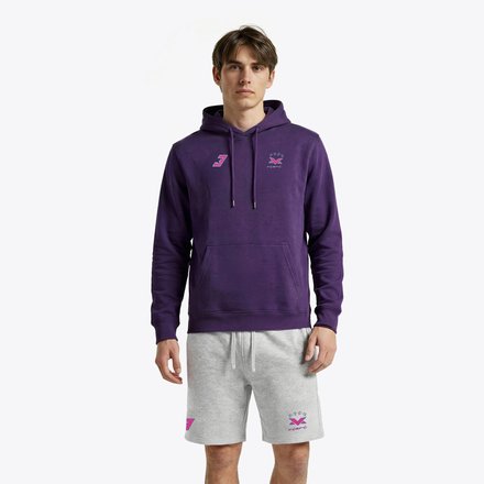 Unleash the Lion Miami Palms Graphic Hoodie - Purple