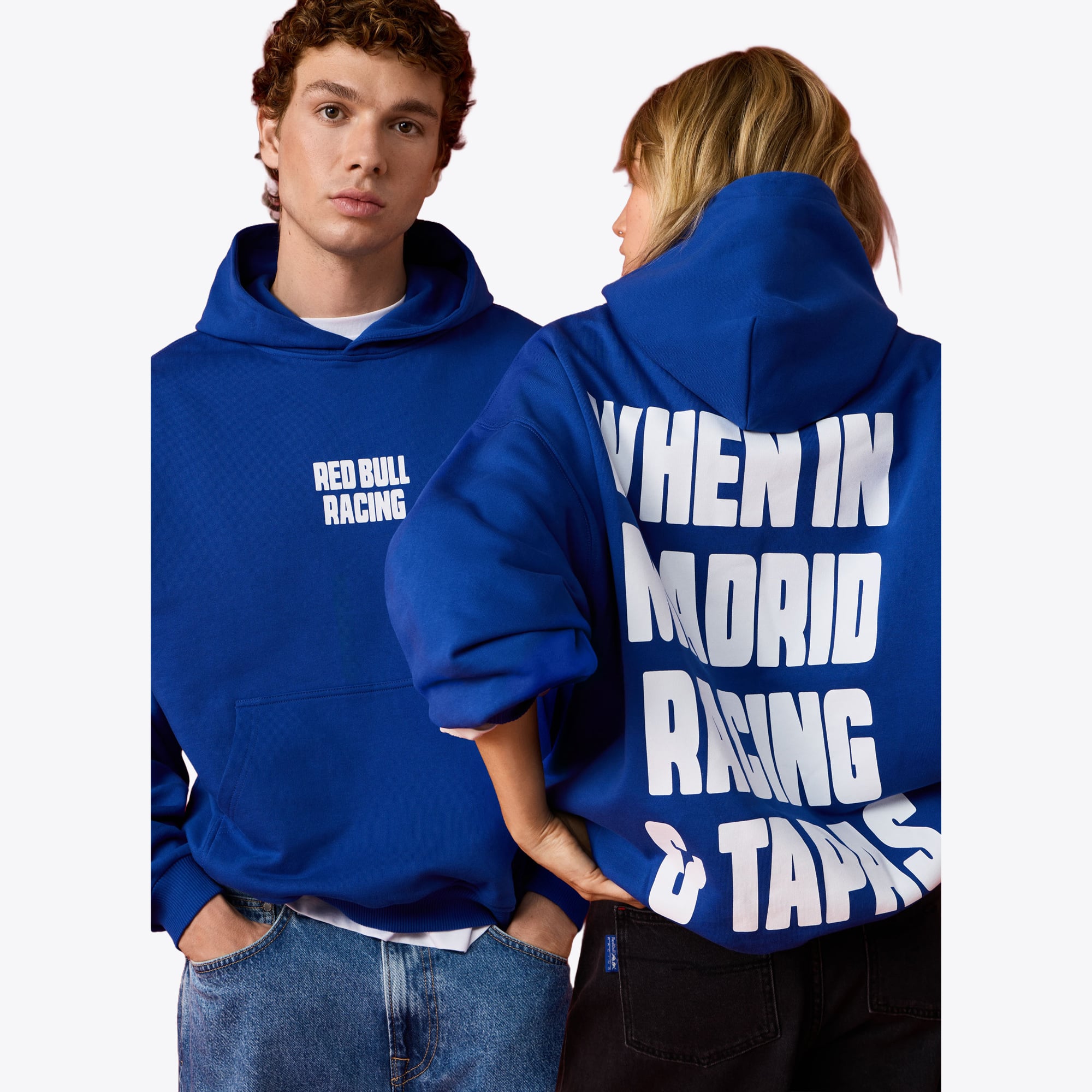 Sweat à capuche Oracle Red Bull Racing Pepe Jeans Racing & Tapas - Bleu - Unisexe