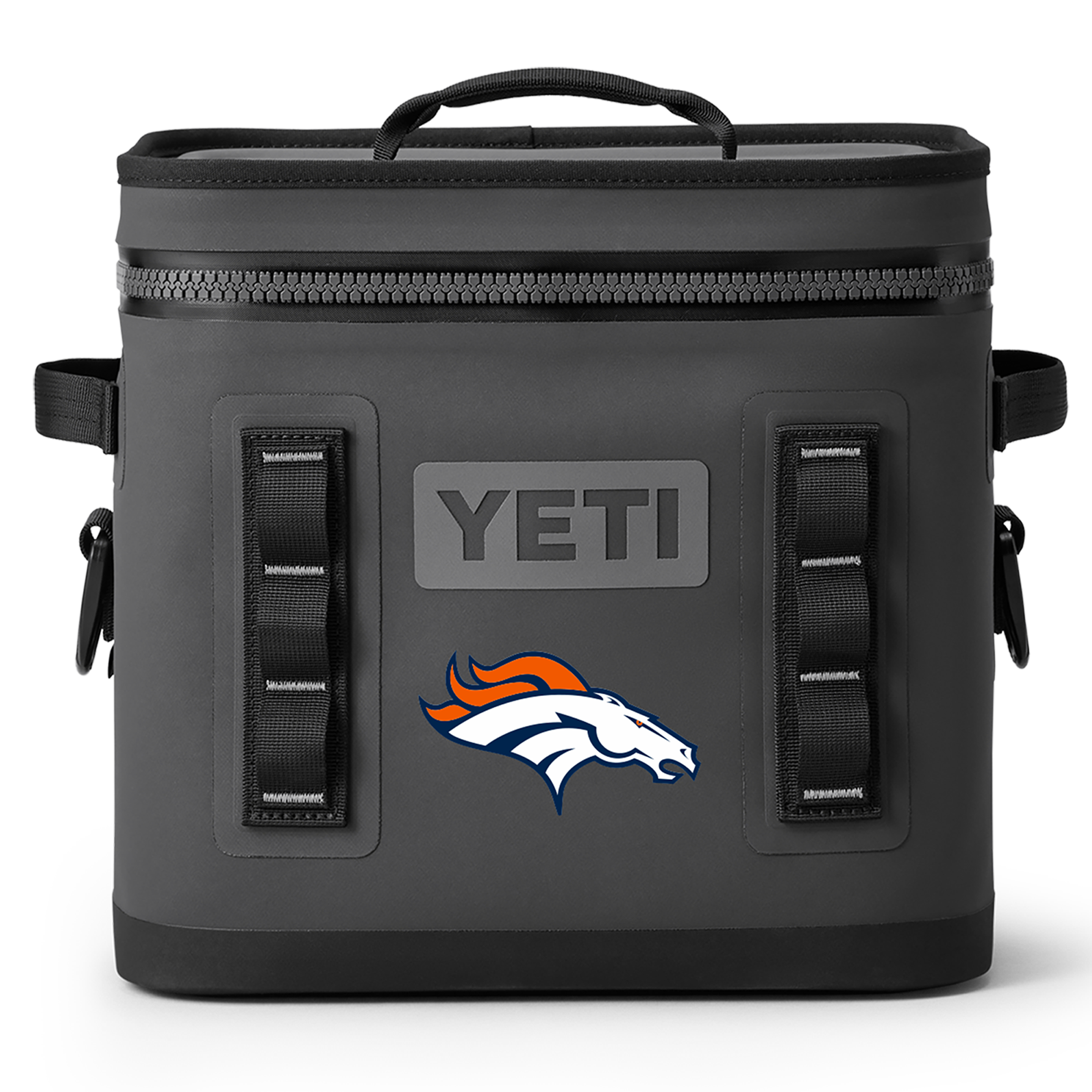 YETI  Charcoal Denver Broncos Hopper Flip 12L Soft Cooler