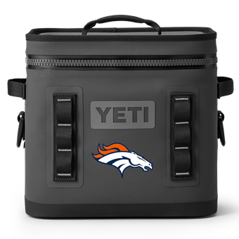 YETI  Charcoal Denver Broncos Hopper Flip 12L Soft Cooler