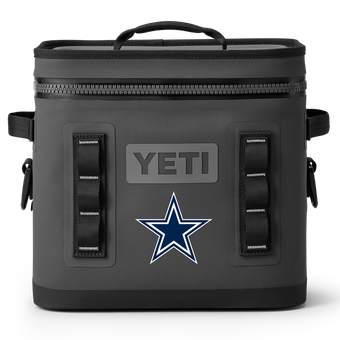 YETI  Charcoal Dallas Cowboys Hopper Flip 12L Soft Cooler