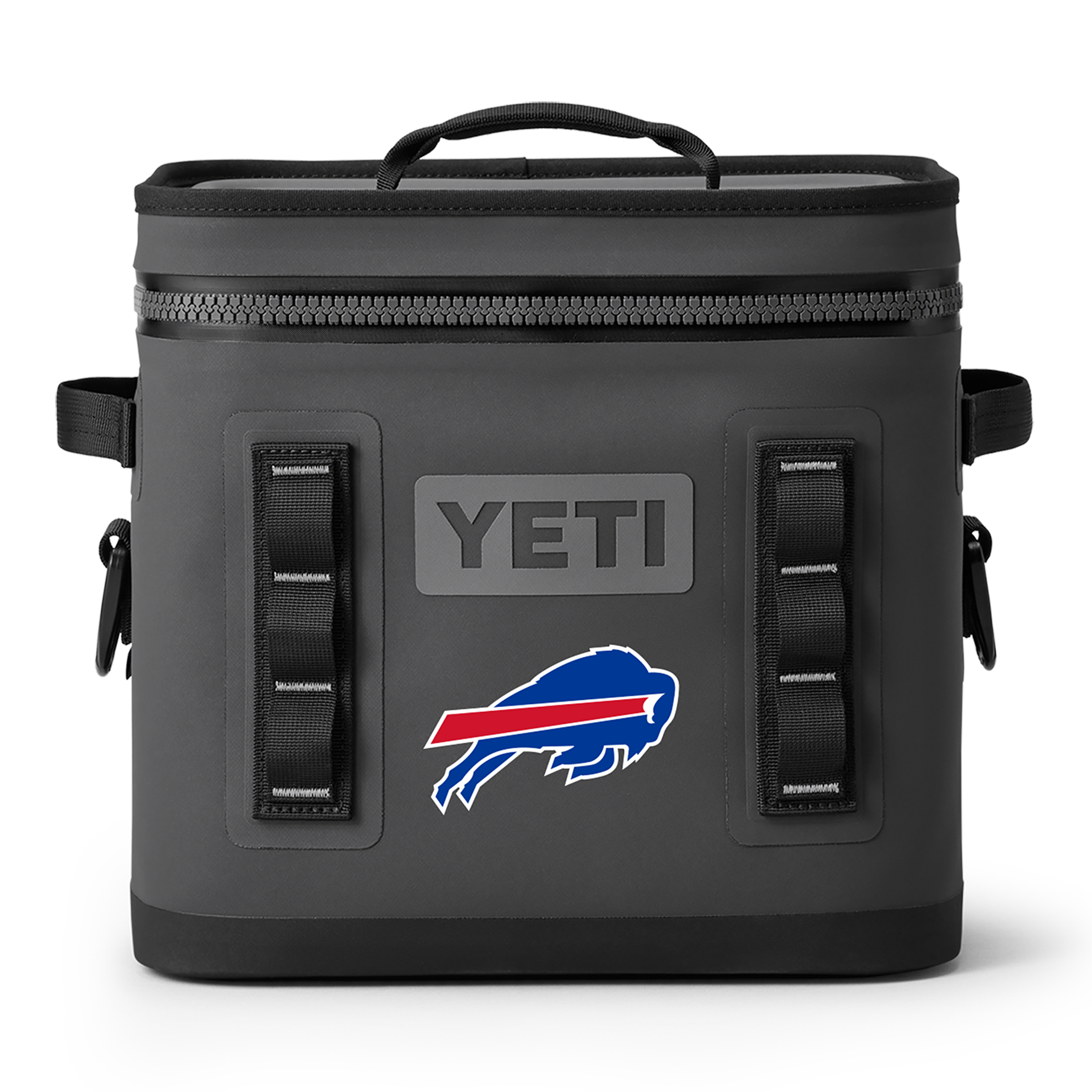 YETI  Charcoal Buffalo Bills Hopper Flip 12L Soft Cooler