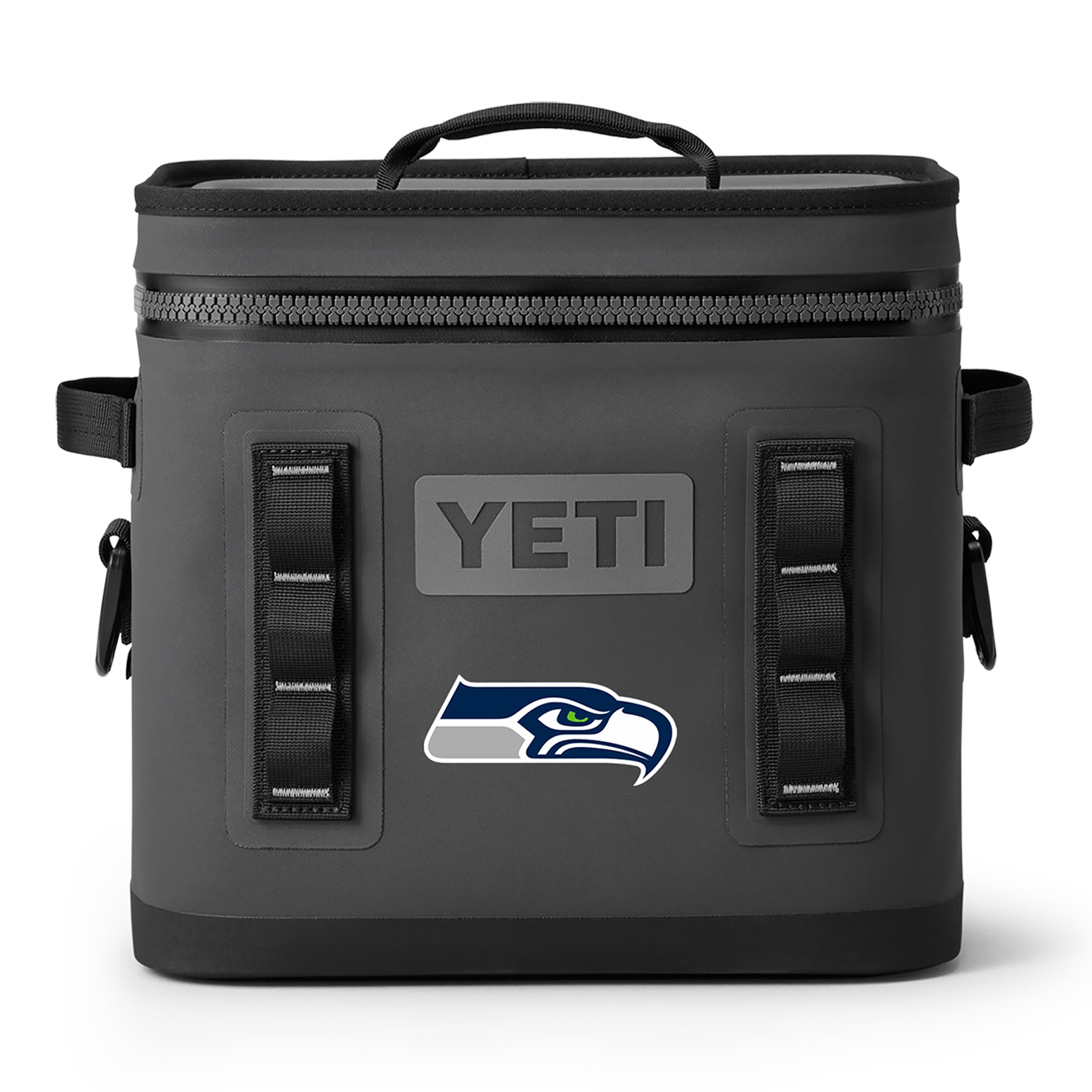 YETI Charcoal Seattle Seahawks Hopper Flip 12L Soft Cooler