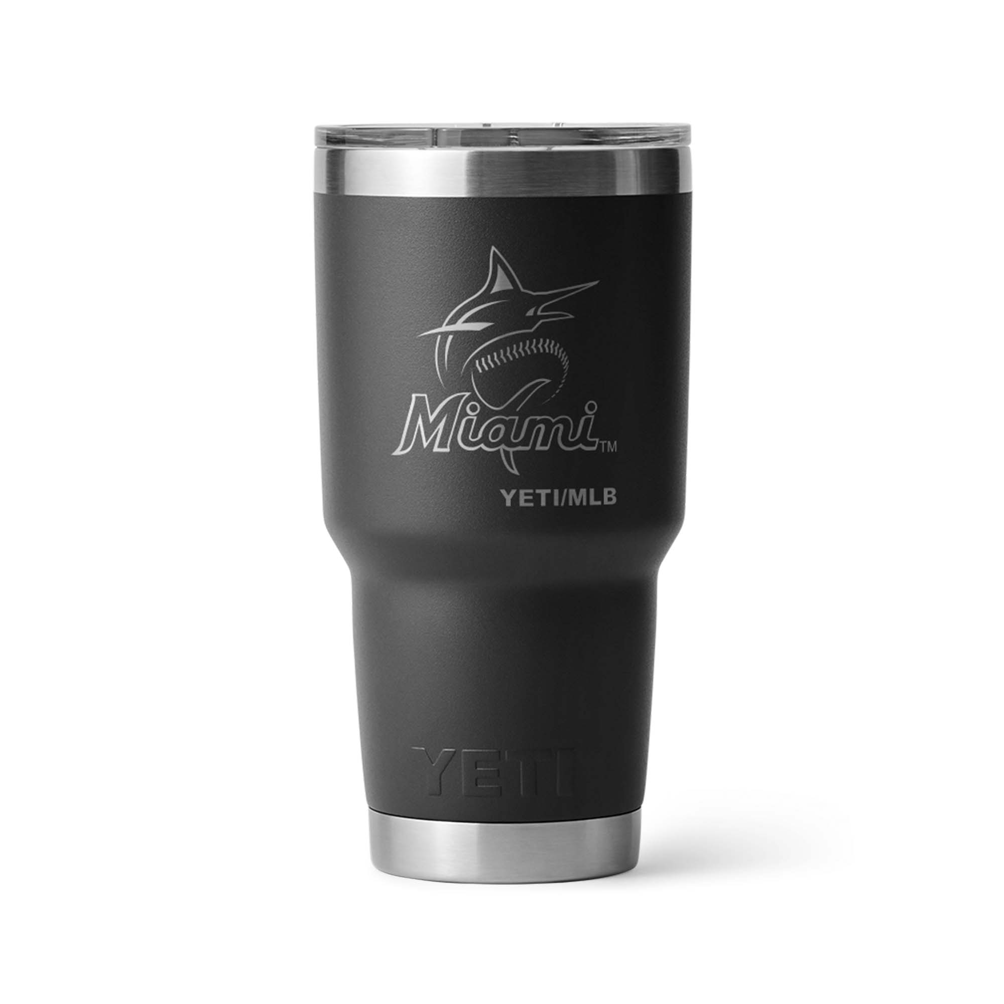 YETI Miami Marlins 30oz. Rambler Tumbler