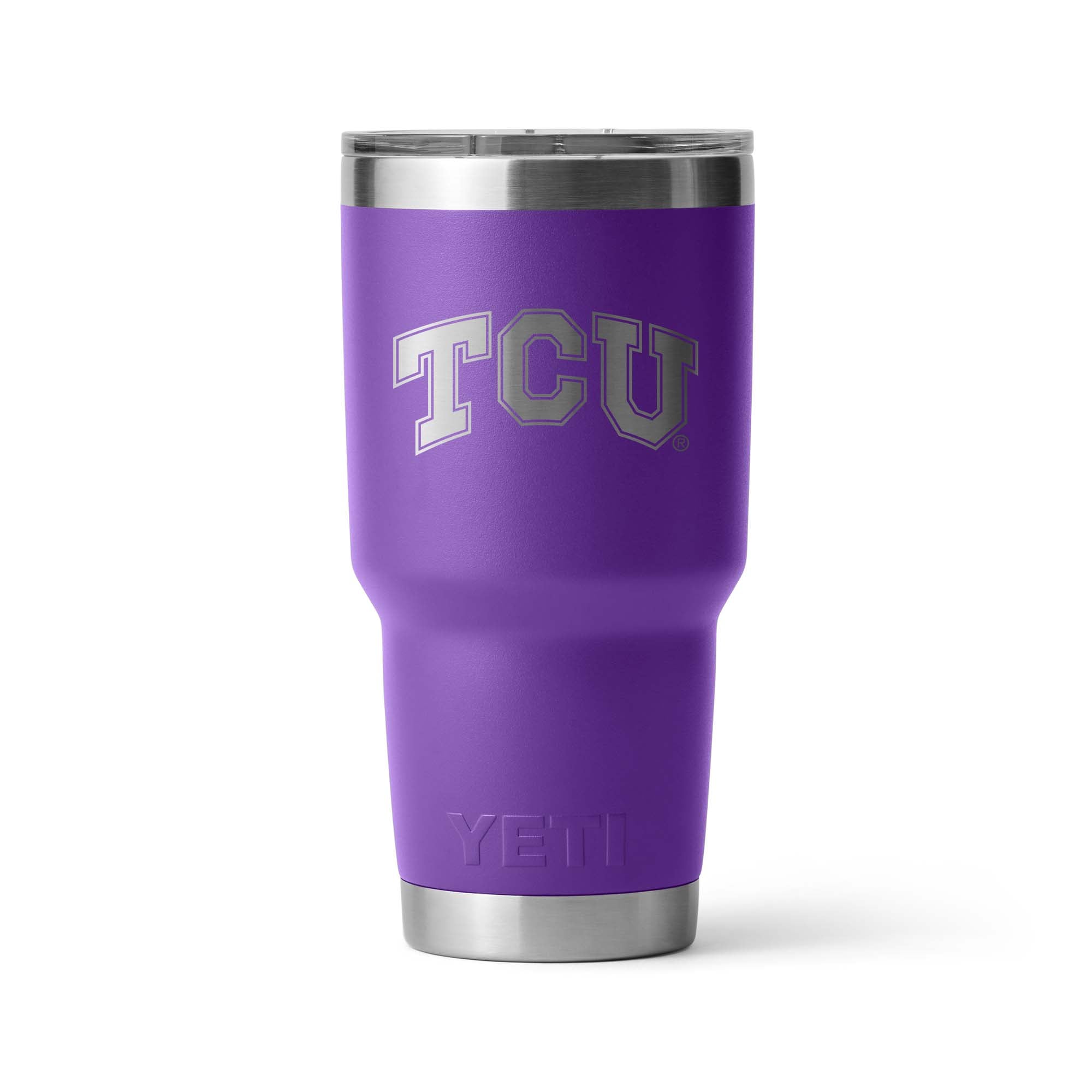 YETI TCU Horned Frogs 30oz. Rambler Tumbler