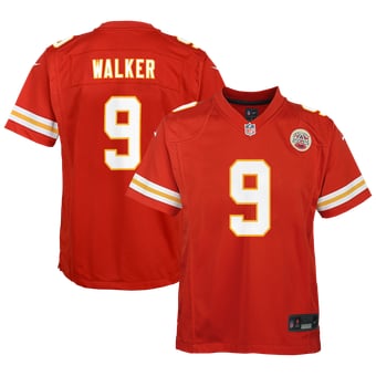 Youth Nike Kenneth Walker III Red Kansas City Chiefs Game Jersey