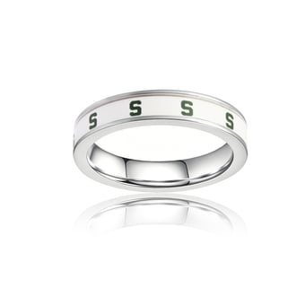 Women's FanDrip Michigan State Spartans Steel Fan Ring