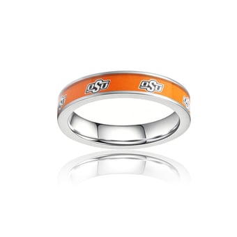 Women's FanDrip Oklahoma State Cowboys Steel Fan Ring