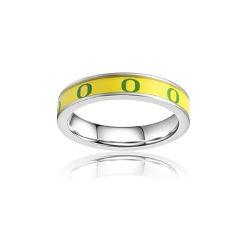 Women's FanDrip Oregon Ducks Steel Fan Ring