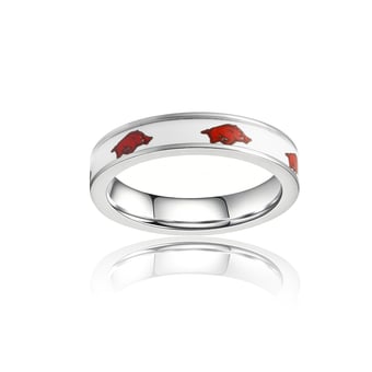 Women's FanDrip Arkansas Razorbacks Steel Fan Ring