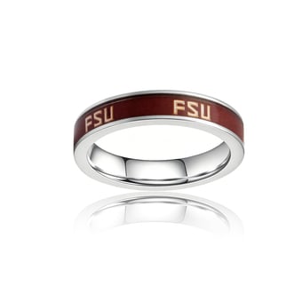 Women's FanDrip Florida State Seminoles Steel Fan Ring