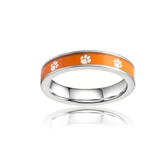 Women's FanDrip Clemson Tigers Steel Fan Ring